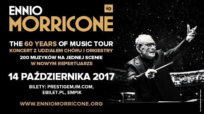 Koncert Ennio Morricone w Łodzi!